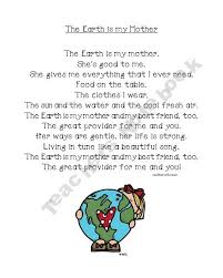 Earth Day Poem Freebie Earth Day Poems Earth Day Earth Poems