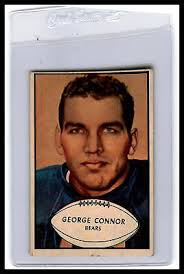 1953 Bowman George Connor 37 Chicago Bears