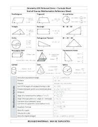 Math Formulas Geometry Csdmultimediaservice Com