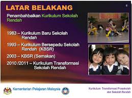 Ppt Kurikulum Transformasi Prasekolah Dan Sekolah Rendah Powerpoint Presentation Id 1270577