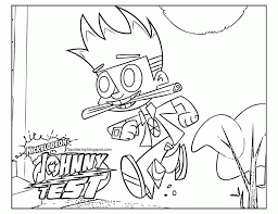 Select one of 1000 printable coloring pages of the category cartoons. Johnny Test Coloring Pages Coloring Home
