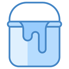 Paint Bucket Ultraviolet Icon Paint Buckets Icon Bucket
