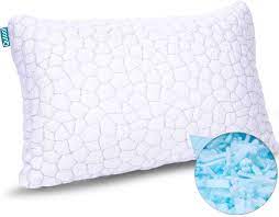 Shredded Memory Foam Pillows By Qutool Bamboo Pillow Pillows Memory Foam Pillows