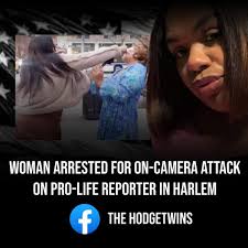 The woman who was caught