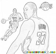 This coloring page features the nba sensation michael jordan a retired professional basketball player. Printable Basketball Player Coloring Pages Coloring And Drawing