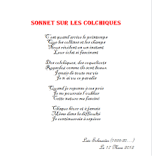 18 Sonnet Sur Les Colchiques Poeme Poesie Colchiques Sonnets