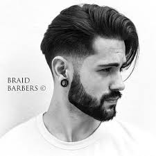 A taper fade haircut has long hair on top with a taper to short hair along the sides and back. Natural Look Natural Movement Low Zero Fade Long Textured Layers On Top Model Mikerobinesposito B Mens Haircuts Fade Fade Haircut Long Hair Styles Men