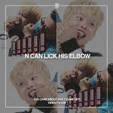 Waaw I Thought Nobody Could Do This He Must Have A Really Long Tongue Vixx Vixx Hongbin N Vixx