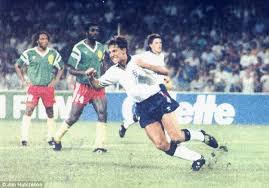 Ireland v england italia 90 result, scorers, teams, venue and where they are now. What About This Luis Suarez S Dive Against Aston Villa Looked Very Similar To Gary Lineker S Tumble At Italia 90 Daily Mail Online