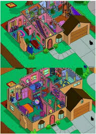 Birds Eye View Of A House Cartoon The Simpsons House Isometric Perspective In 2020 The Simpsons Simpsons Trivia Fail Video