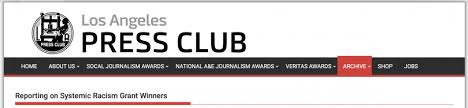 Maybe you would like to learn more about one of these? Witnessla S Taylor Walker Awarded Los Angeles Press Club S First Grant For Reporting On Systemic Racism