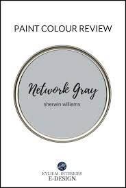 We've got all your entertainment down to a t! Paint Colour Review Sherwin Williams Network Gray Sw 7073 Kylie M Interiors