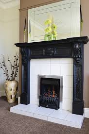 Line the fireplace with tarps and painter's tape to protect the area around the hearth during the painting process. 53 Fireplaces To Warm Your Inspiration Photo Gallery Home Stratosphere