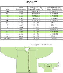 48 Logical Ccm Hockey Jersey Sizing Chart