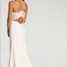 Ti Adora Ivory Lace Wedding Dress Size 4 Nwt