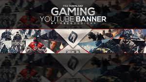 The template allows gaming enthusiasts to make their gaming experience much more meaningful and exciting. Pro Gaming Youtube Banner Template Fezodesigns Free Download Youtube