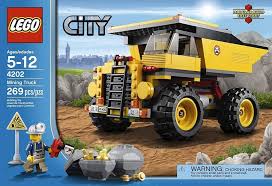 Lego City Mining Dump Truck 4202 Retired Set New In Box Lego City Lego City Sets Trucks