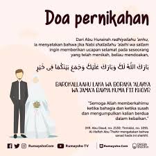 Memiliki banyak keutamaan, mari panjatkan doa untuk pengantin berikut ini untuk keberkahan kehidupan keluarga doa untuk pengantin agar mendapat keberkahan, ini lafadz dan artinya. Informasi Doa Terlengkap Doa Untuk Pengantin Muslim
