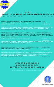 Rudy irawan, mba ujang sumarwan, prof. Trend Of Population And Poverty Growth Trends In The Province Of Bangka Belitung Islands 2014 2018 Holistic Journal Of Management Research
