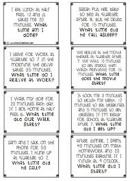 Summer Math Camp Week 5 Telling Time Math Word Problems Time Word Problems Word Problems