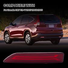 Clidr LED Rear Bumper Light for Honda CRV CR-V 2007 2008 2009 DRL Tail  Brake Light Lamp, Tail Light Assemblies - Amazon Canada