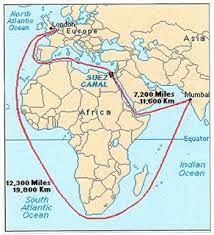 Det kan ta inntil flere uker å få det løs. Suez Canal Map Sansalvaje Com