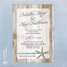 Starfish Wedding Invitation Destination Beach Wedding Theme Etsy In 2021 Wedding Invitation Wording Casual Unique Wedding Invitation Wording Starfish Wedding Invitations