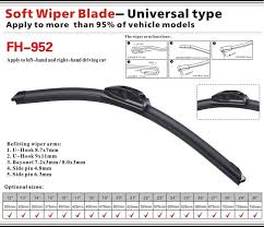 China Jecars Bosch Evolution Wiper Blades Install Suppliers