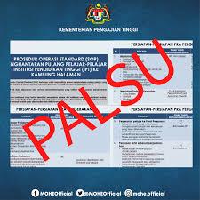 Kementerian pengajian tinggi, putrajaya, wilayah persekutuan, malaysia. Kementerian Pengajian Tinggi Satu Kenyataan Palsu Mengenai Prosedur Operasi Standard Sop Pergerakan Pelajar Ipt Telah Dimuat Naik Ke Media Sosial Oleh Pihak Yang Tidak Bertanggungjawab Kementerian Pengajian Tinggi Kpt Tidak Pernah
