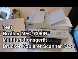 Non è quelo che stavi cercando? Test Brother Mfc 7360n Brother Drucker Multifunktionsgerat Brother Mfc 7360n Youtube