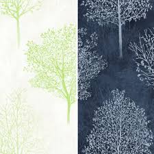 Arthouse Wonderland Tree Pattern Wallpaper Silhouette Forest Stripe Glitter Ebay Wallpaper abyss anime deadman wonderland. ebay