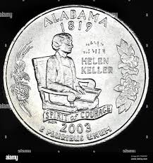 Alabama quarter coin helen keller hi-res stock photography and images -  Alamy