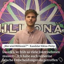 Selfmade who wants to be a millionaire animation; Wer Wird Millionar Wer Wird Millionar Kandidat Niklas Philipp Im Interview Facebook
