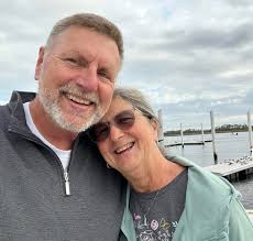 Pastor Brian Horton of Grace Baptist Church near Pikeville, KY stands  outside the Fast Lane Lube & Oil center where he serves as a chaplain.