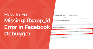 Check the following tutorials where we've used the. Fix The Following Required Properties Are Missing Fb App Id Error