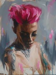 Chris Guest's oil portraits of tattooed models are mesmerising