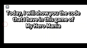 Please remember, codes don't include robux (virtual this guide contains a complete list of all working and expired my hero mania (roblox game by my hero mania) promo codes. My Hero Mania Codes Roblox Tapping Mania Codes Updated List March 2021