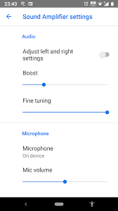 Google has a sound amplifier app available on the google play store. Using Google Sound Amplifier To Improve Call Volume And Microphone Performance Using Headphone Nokia Phones Community