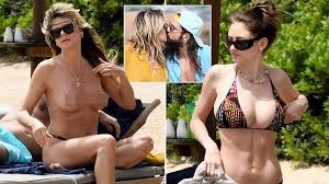 Hedi Klum stuns as she sunbathes with husband and 20-year-old daughter |  Irish Star