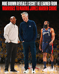 Mike Brown just revealed the ONE lesson he learned from the Warriors that  helped expose James Harden in the biggest moments. The Knicks head coach  opened up about a key strategy he