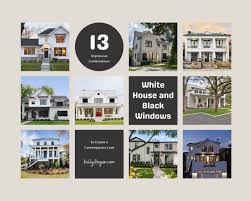 Image result for light grey porch grey house white trim black door. 13 Impressive Combinations Of White House And Black Windows To Create A Contemporary Look Kellyhogan