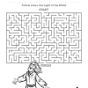 This bible verse coloring page features the scripture matthew 5:9. 1