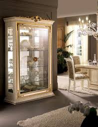 Large dining room sideboard dresser display glass cabinet. Dining Room Leonardo Arredoclassic Modern Living Room Interior Modern Dining Room Interior Room Decoration