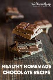 Healthy Homemade Chocolate Recipe Recipe Chocolate Recipes Homemade Homemade Milk Chocolate Healthy Chocolate Recipes