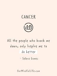 Approximately 1 in 100 breast cancers occur in men. 44 Cancerian Quotes That Expose The Cancer Sign