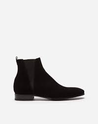 Handcrafted with integrity with the highest quality materials and goodyear welt construction. Men S Boots Dolce Gabbana Suede Chelsea Boots