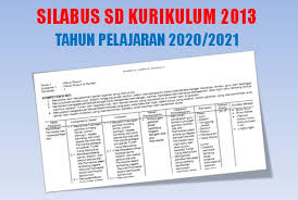 Untuk mempermudah bapak dan ibu guru sd. Silabus Kelas 4 Sd Semester 1 Dan 2 K13 Edisi Terbaru Tahun 2020 2021