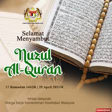 Akan tetapi yang selain dari lughot quraisy. Selamat Menyambut Nuzul Al Quran Tahun 2021 Myilmu Pelita