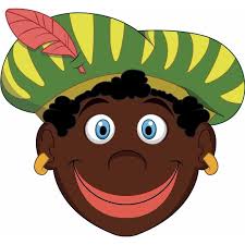 Maak je zwartepietenoutfit compleet met deze vrolijke pietenmuts. Kartonnen Pieten Masker Zwart Voor Kinderen Bij Fun En Feest Belgie