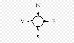 Using a pencil, draw a line across the edge. Jpg Free Library Transparent Compass Simple Simple Compass Rose Drawing Free Transparent Png Clipart Images Download